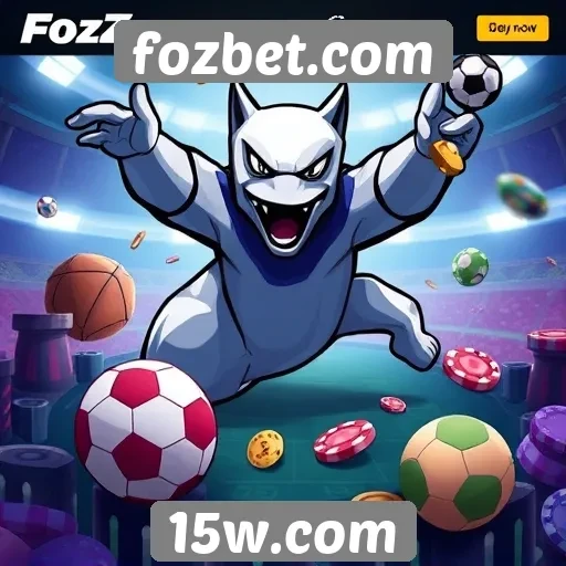 Variedade de jogos disponíveis no fozbet.com